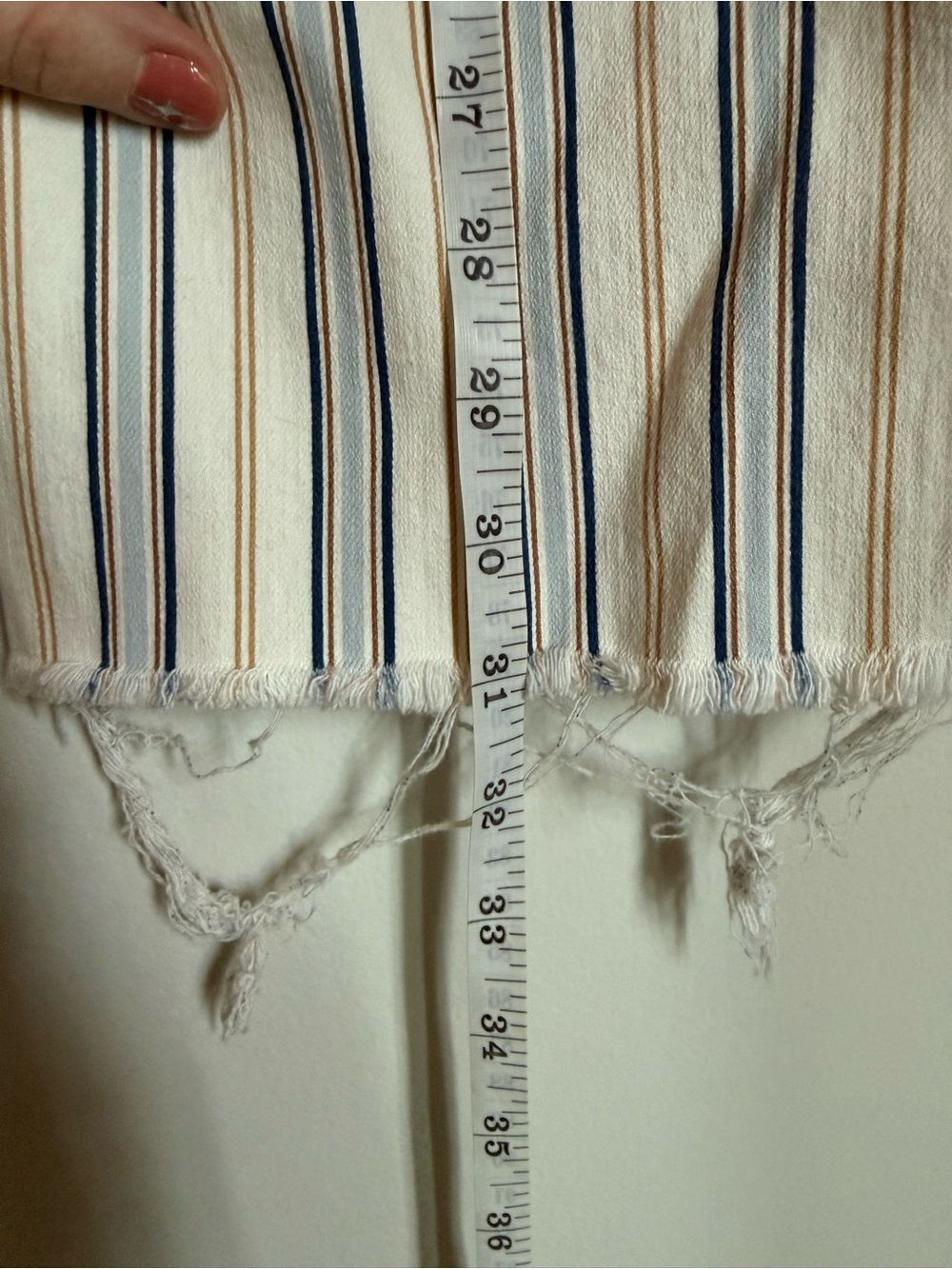 High Rise Boot Cut Stripped Pants - Picture 6 of 9